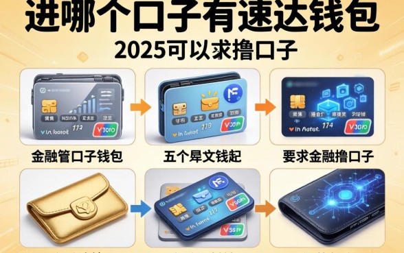 进哪个口子有速达钱包，介绍五个2025可以撸的口子