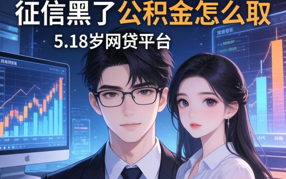 征信黑了公积金怎么取，例举5个18岁网贷平台