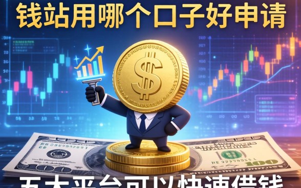 钱站用哪个口子好申请，五大平台可以快速借钱