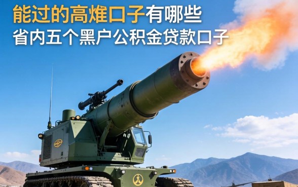 能过的高炮口子有哪些，省内五个黑户公积金贷款口子