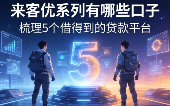 来客优系列有哪些口子，梳理5个借得到的贷款平台