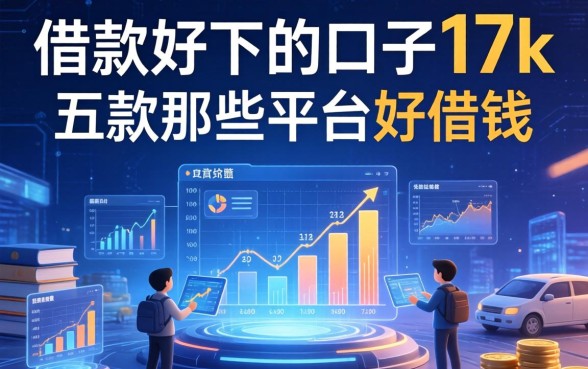 借款好下的口子17k，探讨五款那些平台好借钱