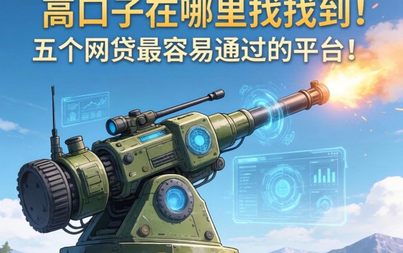 高炮口子在哪里能找到，分享五个网贷最容易通过的平台