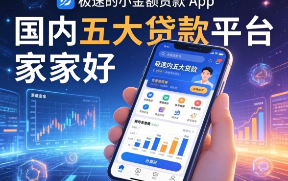 极速的小额贷款app，国内五大贷款平台哪家好
