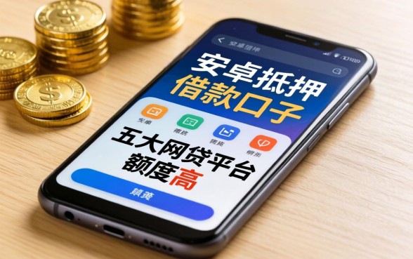安卓手机抵押借款口子，五大网贷平台额度高
