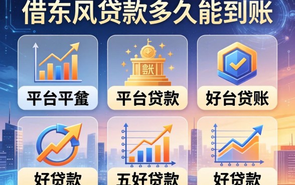 借东风贷款多久能到账，介绍五个平台好贷款