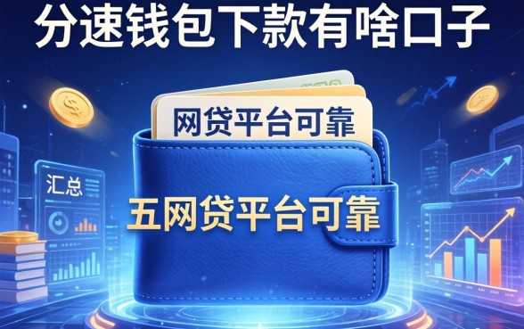 分速钱包下款有啥口子，汇总五个网贷平台可靠