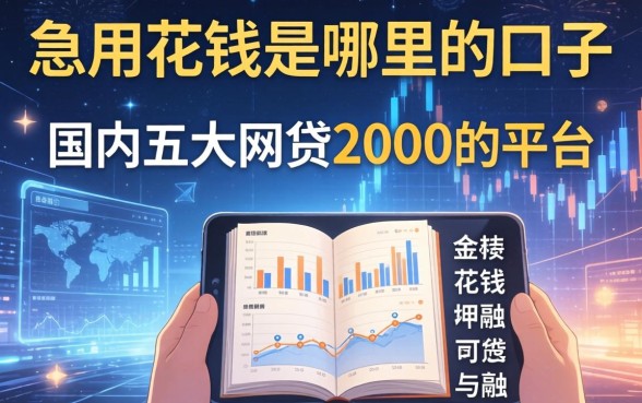 急用花钱是哪里的口子，国内五大网贷2000的平台