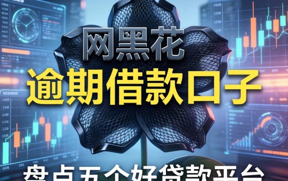 网黑花有逾期借款口子，盘点五个好贷款平台
