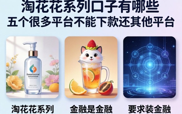 淘花花系列口子有哪些，总结五个很多平台不能下款还其他平台