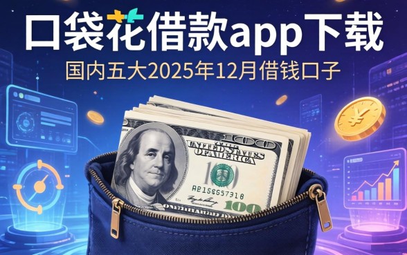口袋花借款app下载，国内五大2025年12月借钱口子