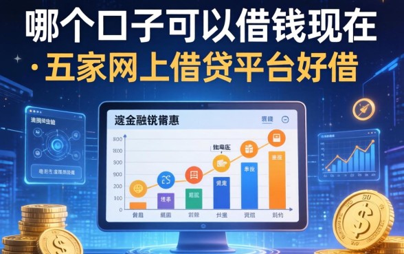 哪个口子可以借钱现在，解答五家网上借钱平台好借
