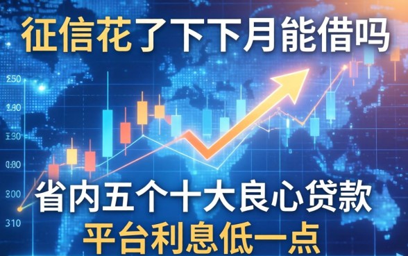 征信花了下个月能借吗，省内五个十大良心贷款平台利息低一点