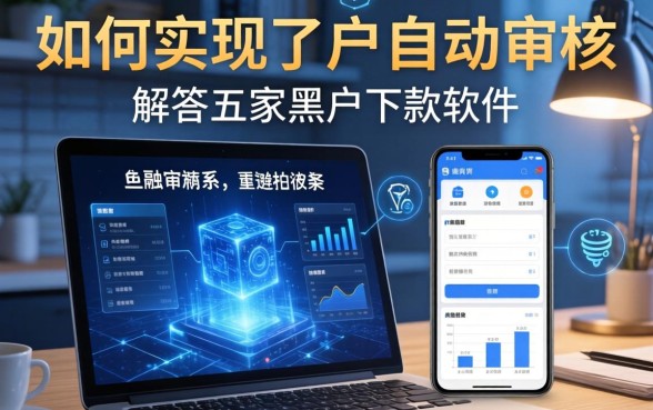 如何实现下户自动审核，解答五家黑户下款的软件