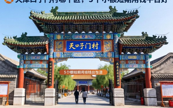 天津口子门村是哪个区，归纳5个小额短期用钱平台好