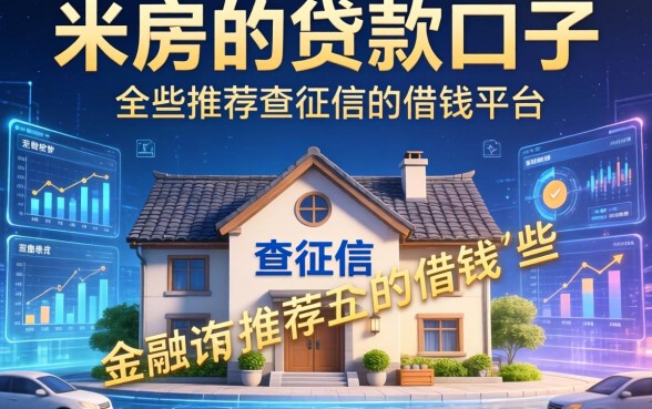 米房的贷款口子有哪些，推荐五个不查征信的借钱平台