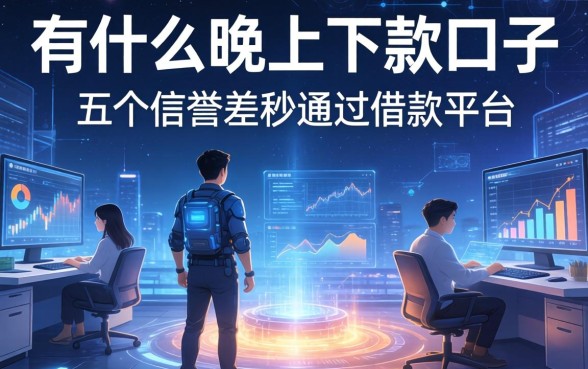 有什么晚上下款的口子，推荐五个信誉差秒通过借款平台