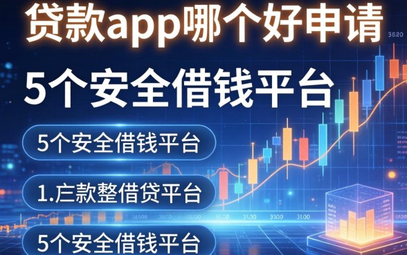 贷款app哪个好申请，整合5个安全借钱平台