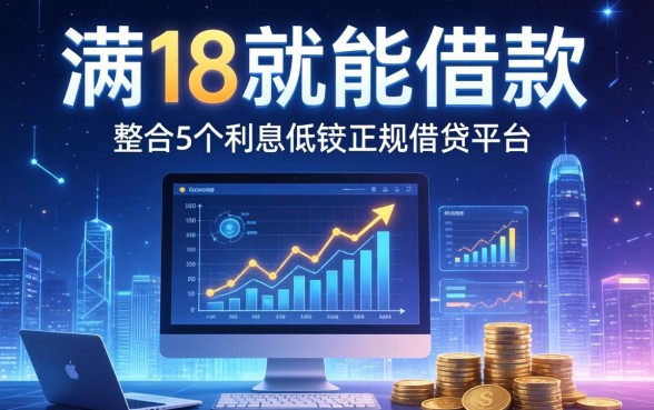 满18就能借款的平台，整合5个利息低的正规借钱平台