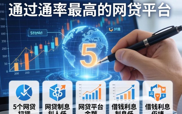 通过率最高的网贷平台，归纳5个网贷平台借钱利息低