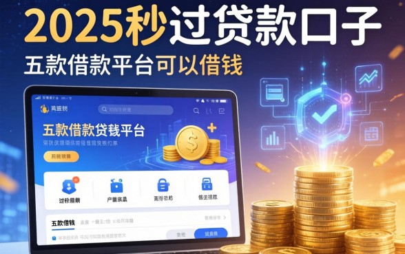 2025秒过贷款口子，探讨五款借款平台可以借钱