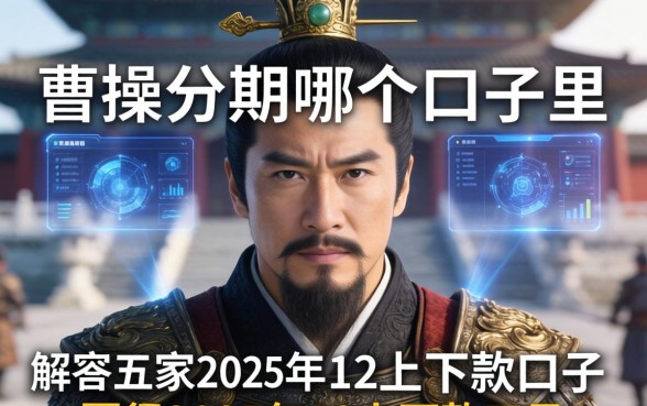 曹操分期在哪个口子里，解答五家2025年12月下款口子
