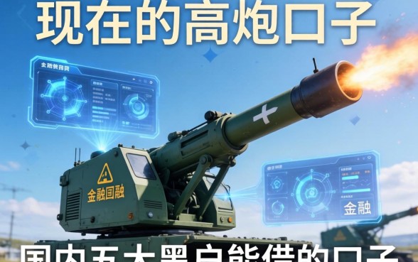 现在的高炮口子有哪些，国内五大黑户能借的口子