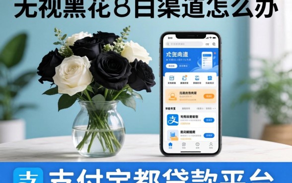 无视黑花白渠道怎么办，整理五个支付宝都贷款平台