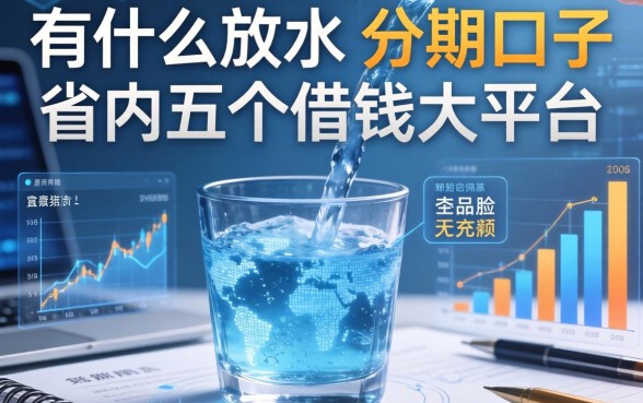 有什么放水的分期口子，省内五个借钱大平台