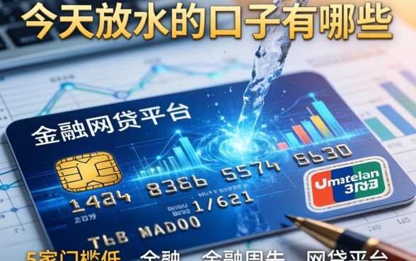 今天放水的口子有哪些，阐述5家门槛低的网贷平台