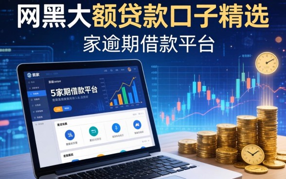 网黑大额贷款口子精选，阐述5家逾期借款平台