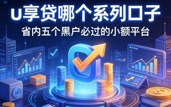 u享贷是哪个系列口子，省内五个黑户必过的小额平台