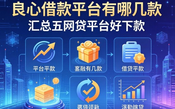良心借款平台有哪几款，汇总五个网贷平台好下款