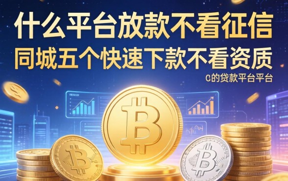 什么平台放款不看征信，同城五个快速下款不看资质的贷款平台平台