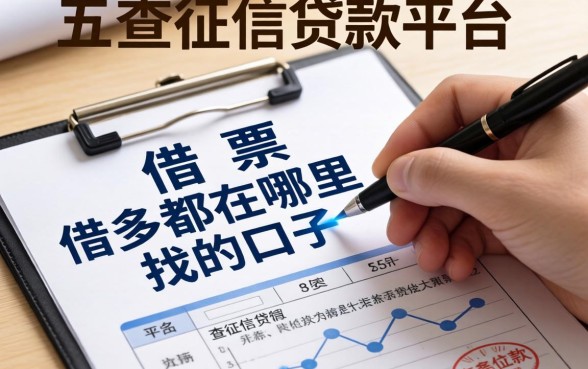 借条都在哪里找的口子，整理五个不查征信贷款平台