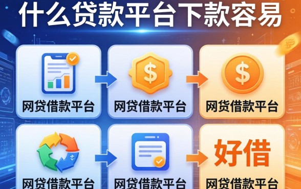 什么贷款平台下款容易，介绍五个网贷借款平台好贷