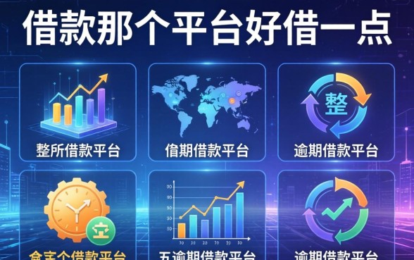 借款那个平台好借一点，整理五个逾期借款平台