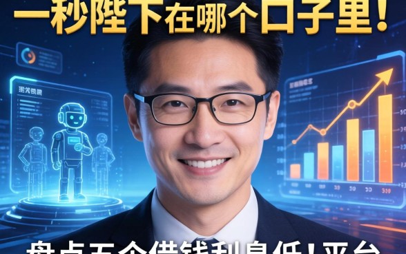 一秒陛下在哪个口子里，盘点五个借钱利息低的平台