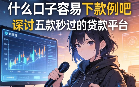 什么口子容易下款贴吧，探讨五款秒过的贷款平台