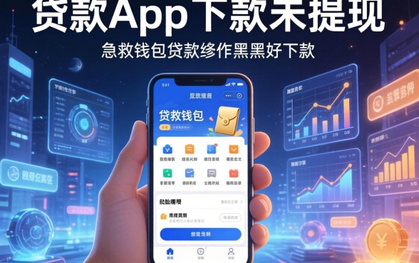 贷款app下款未提现，总结五个急救钱包贷款软件黑户好下款