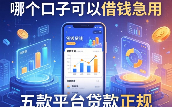 哪个口子可以借钱急用，探讨五款平台贷款正规