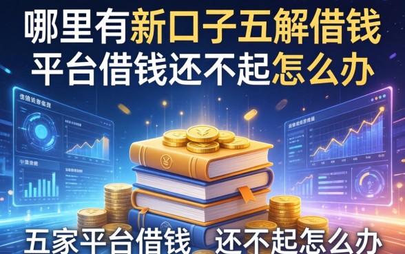 哪里有新口子可以借钱，解答五家平台借钱还不起怎么办