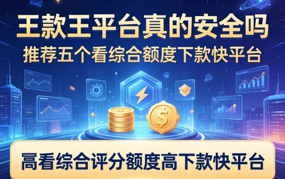 下款王平台真的安全吗，推荐五个不看综合评分额度高下款快平台