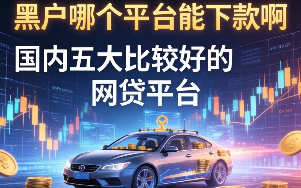 黑户哪个平台能下款啊，国内五大比较好的网贷平台