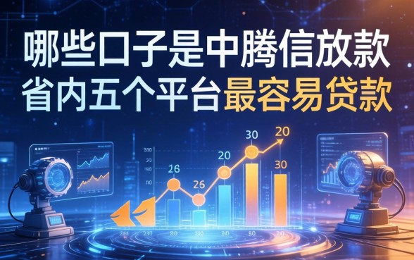 哪些口子是中腾信放款，省内五个平台最容易贷款