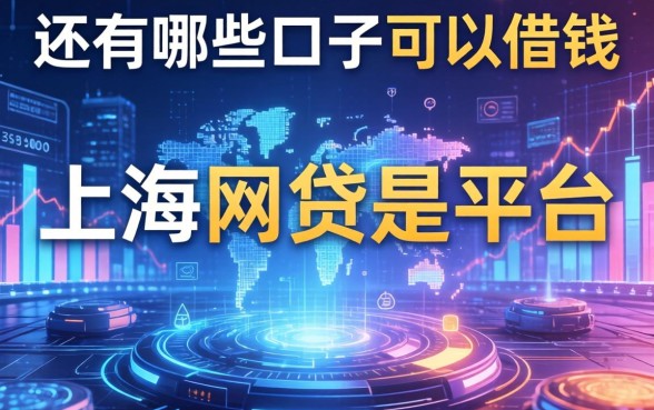 还有哪些口子可以借钱，分析五个上海网贷是平台