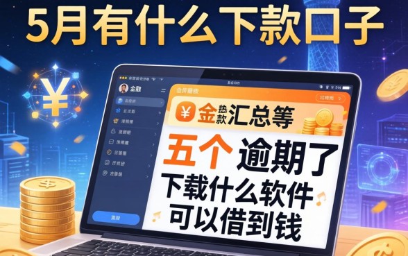 5月有什么下款的口子，汇总五个逾期了下载什么软件可以借到钱