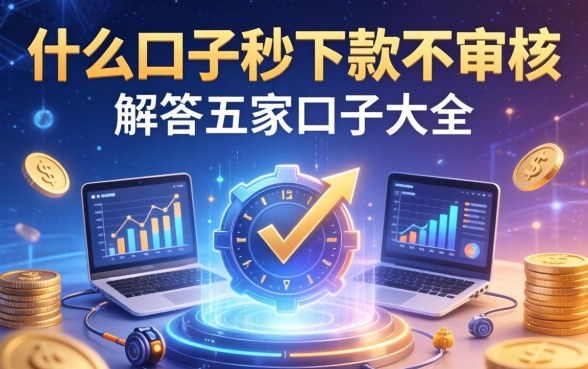 什么口子秒下款不审核，解答五家口子大全