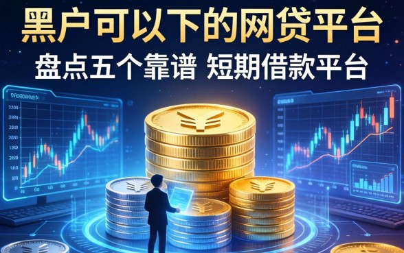 黑户可以下的网贷平台，盘点五个靠谱的短期借款平台