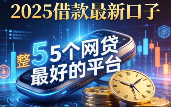 2025借款最新口子，整合5个网贷最好的平台